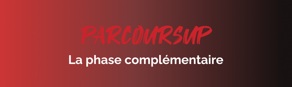 Phase Complémenataire de Parcoursup