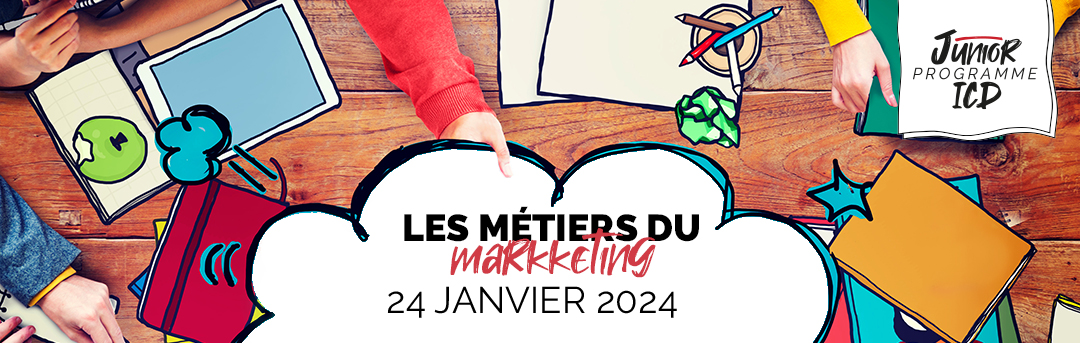 Visuel Junior Programme Les métiers du marketing