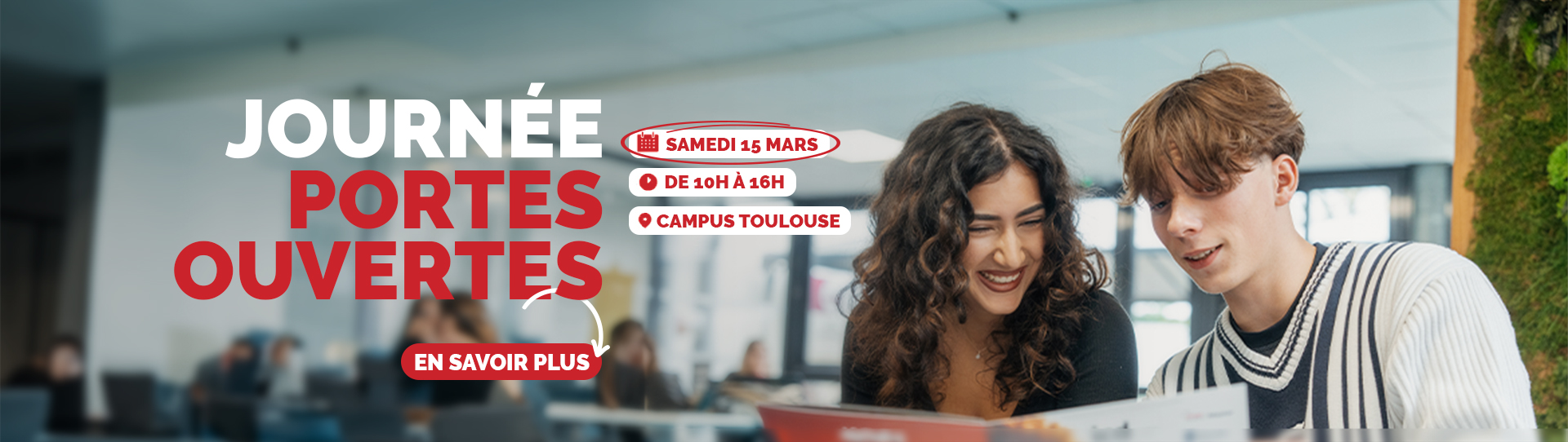 Journée Portes Ouvertes 15 Mars
