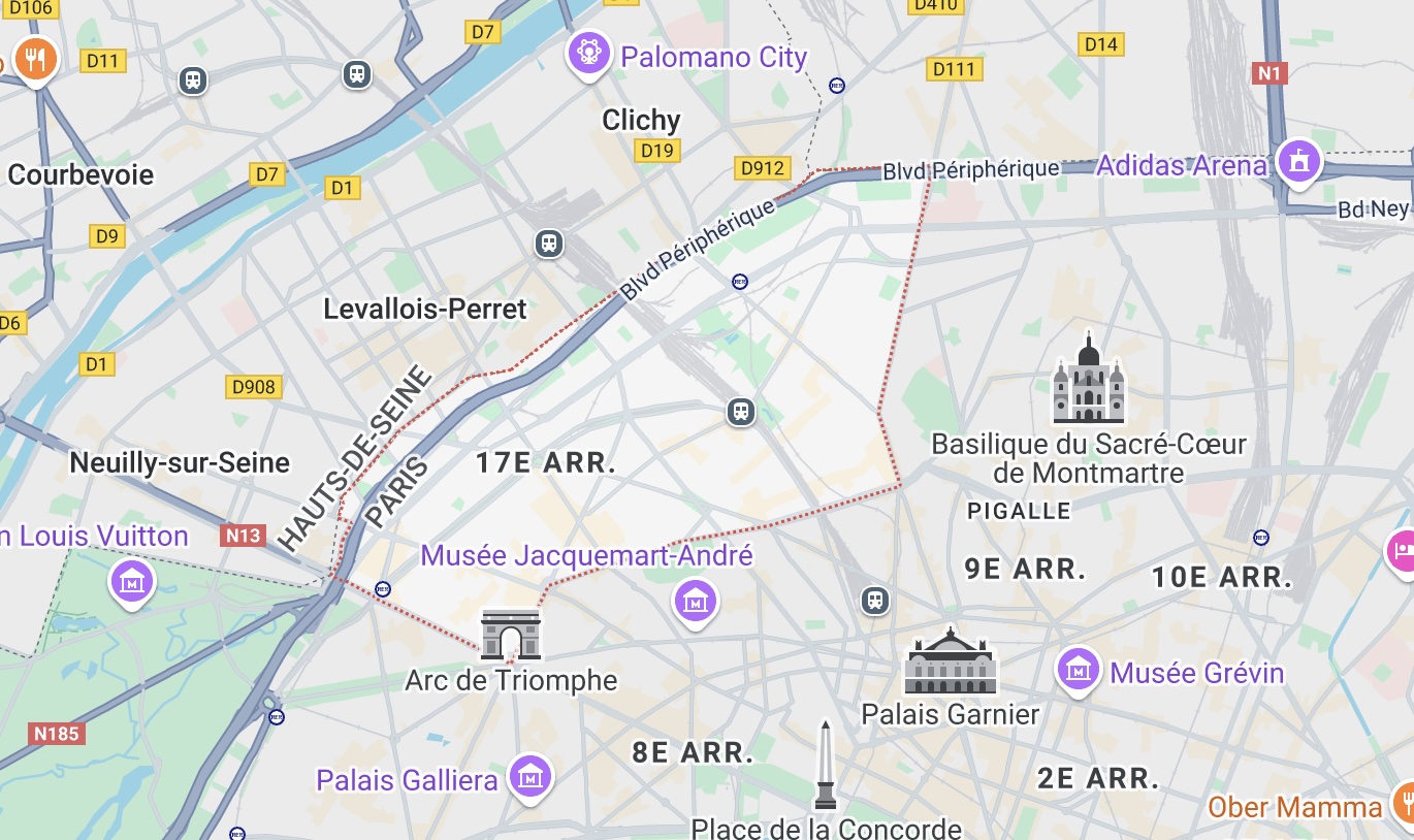 17ème arrondissement paris icd